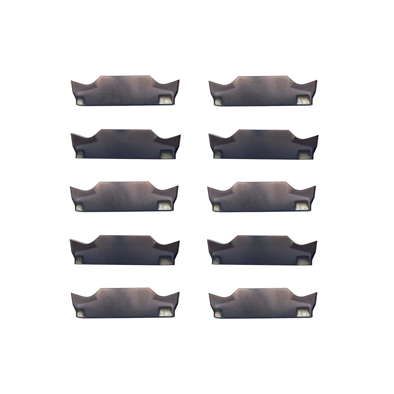 MGGN300 -JM Lot de 10 inserts en carbure de tungstène de 3 mm de large Inserts Grooving Cut-Off Inserts pour ponçage fin pour acier pour rainures MGEHR/MGIVR (MGGN300-JM LF60)