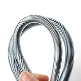 Versátil dobladora de tubos de cobre para aire acondicionado: dobla sin esfuerzo tubos de cobre para instalaciones de aire acondicionado con este juego de 5 piezas, incluyendo tamaños de 1/4, 5/16, 3/8, 1/2 y 5/8 pulgadas, hecho de acero de resorte para evitar torceduras y curvas suaves para un trabajo fiable para HVAC