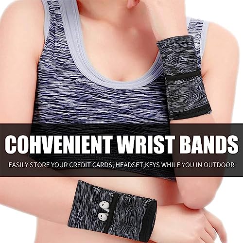 WJRQD 2 Pcs Custodia da polso, tasca a portafoglio...