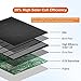 Solar Panel for Security Camera,6W Solar Panel Micro USB&USB-C,Camera Solar Panel for Outdoor Rechargeable Battery Camera,Doorbell,Light,Solar Panels with IP65 9.8ft Cable,Adjustable Bracket(2 Pack)