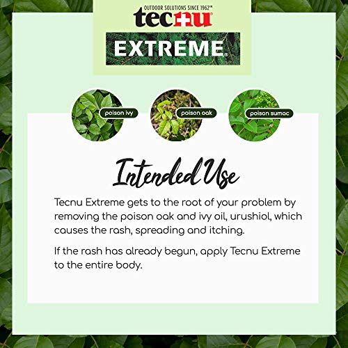 Image of Tecnu Extreme Poison Ivy and Oak Scrub, Removes Poisonous Plant Oils That Cause Rash and Itching, 10 Ounces