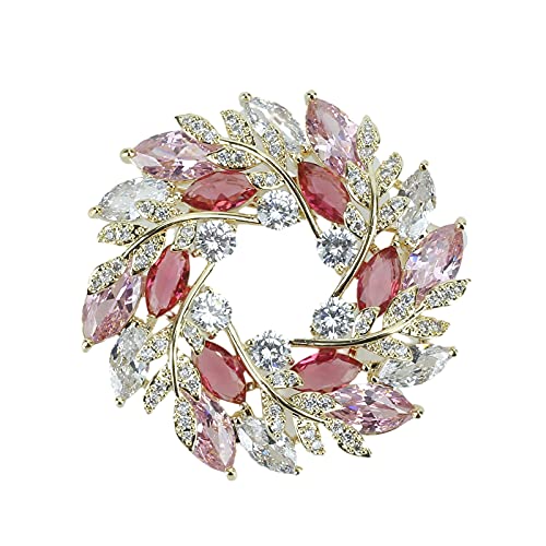 Brooches For Women - Women's Flower Designer Brooch Pins For Broches Costume Jewelry For Women Gift St Patrick's Day Holiday Jewelry Gift #TOP20