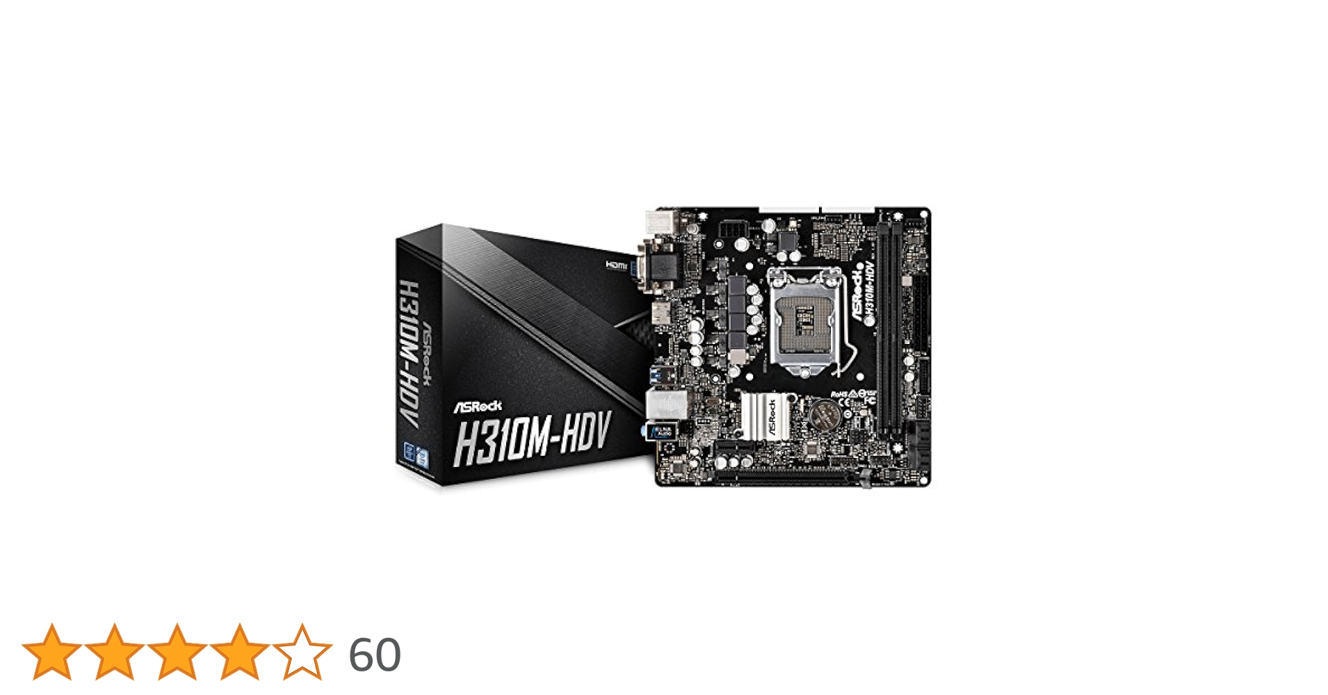 ASRock H310M-HDV/M.2＋Pentium Gold G5400 Asrock H310M-HDV/M.2 - Motherboard Specifications On