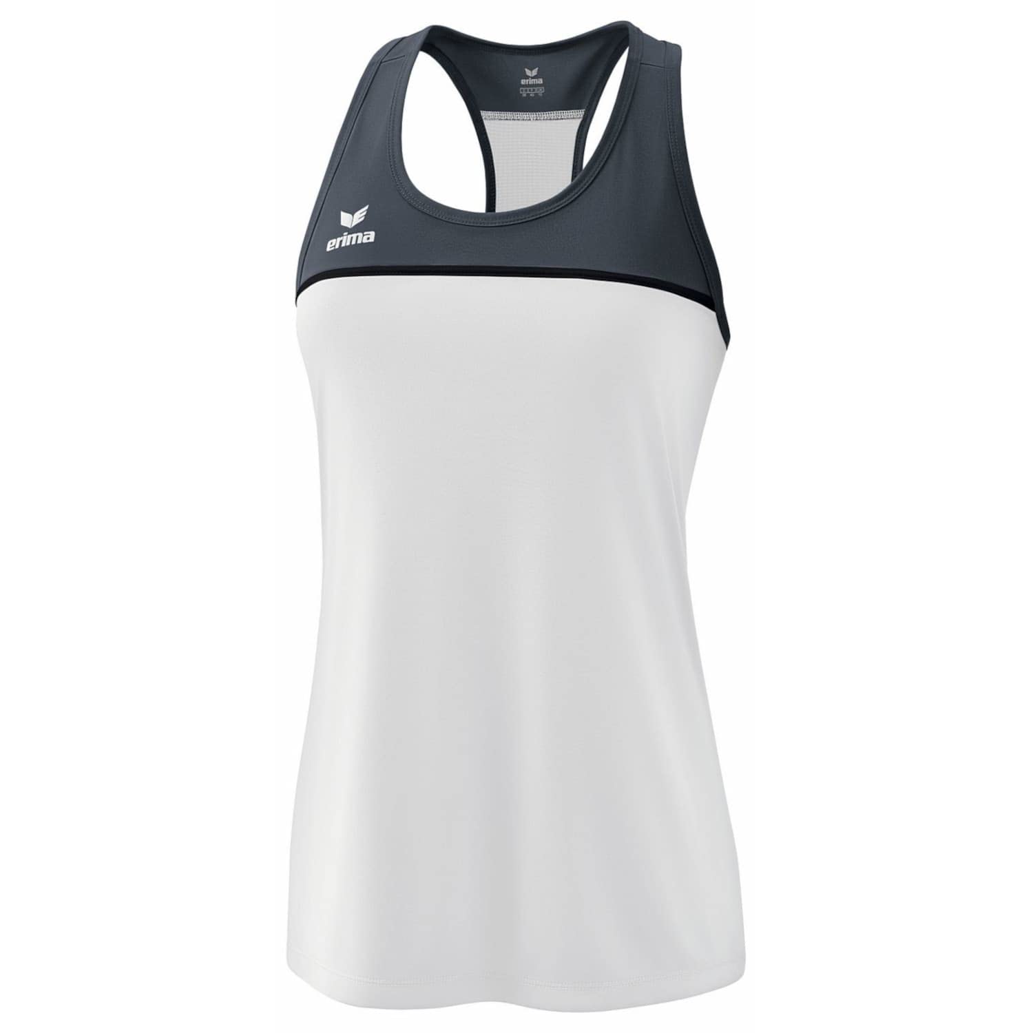 Erima Women's „Change Lightweight Tank top,White/Slate Grey/Black, 38