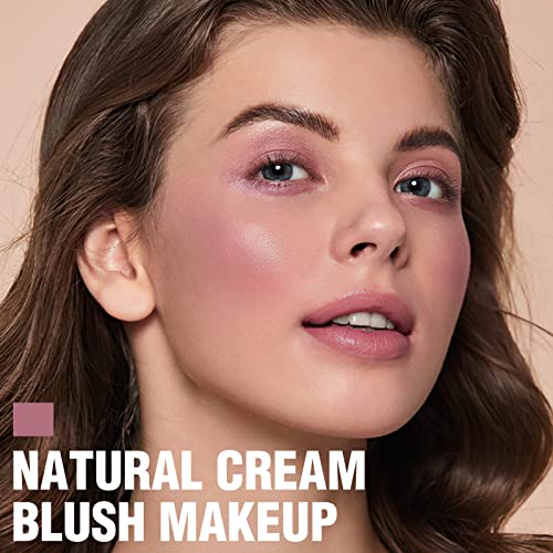 Image of FOCALLURE Cream Blush Makeup,Buildable Blush Stick for Cheeks,Matte and Dewy Finish,Long Wearing,Easy Application,Lightweight Multi Stick,DUSTY ORCHID
