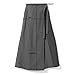 Women Black Maxi A Line Skirt Handmade High Waisted Casual Long Taffeta Skirt with Pockets & Belt