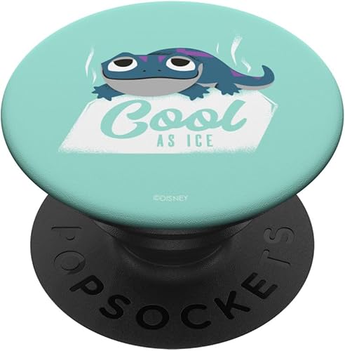 Disney Frozen 2 Bruni Salamander Cool As Ice PopSockets - Soporte para teléfonos y tabletas, Negro