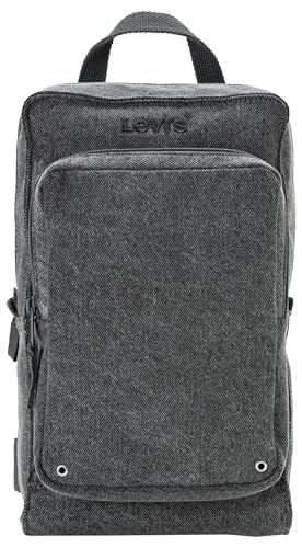 Levi's, Ns Zip Sling para Hombre, Dull Grey