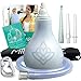 Enema Bulb Kit - Extra Large 10oz Anal Douche for Men and Women - Portable - BPA and Phthalates Free - by Mikacare