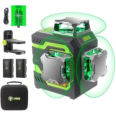 LasGoo LG-3D Laser Level with Green Beam Cover