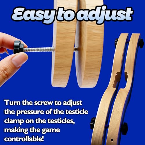 Image of Ball Stretcher Clamps Testicle Crusher CBT Toys Cock and Ball Torture | Sturdy Male Bondage Gear Testicle Crusher Adjustable Male Chasity Belt BDSM Sex Toys for Men Gay Couples Advanced