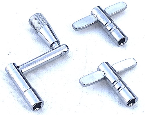 Drum Starz 3-Pack Drum Keys With Continuous Motion Speed Key #TOP1