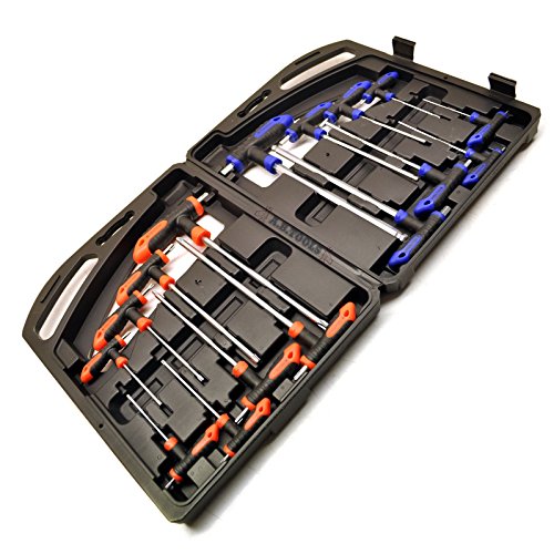 T handle Allen/Torx 16pc wrench set by BERGEN AT788