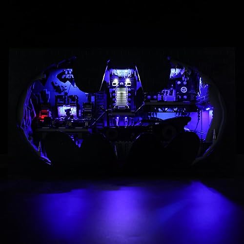 Miniatura 3 de Kit de luces LED compatible con Lego 76252 (solo kit de luz LED), kit de iluminación decorativa para modelo de bloques de construcción (versión