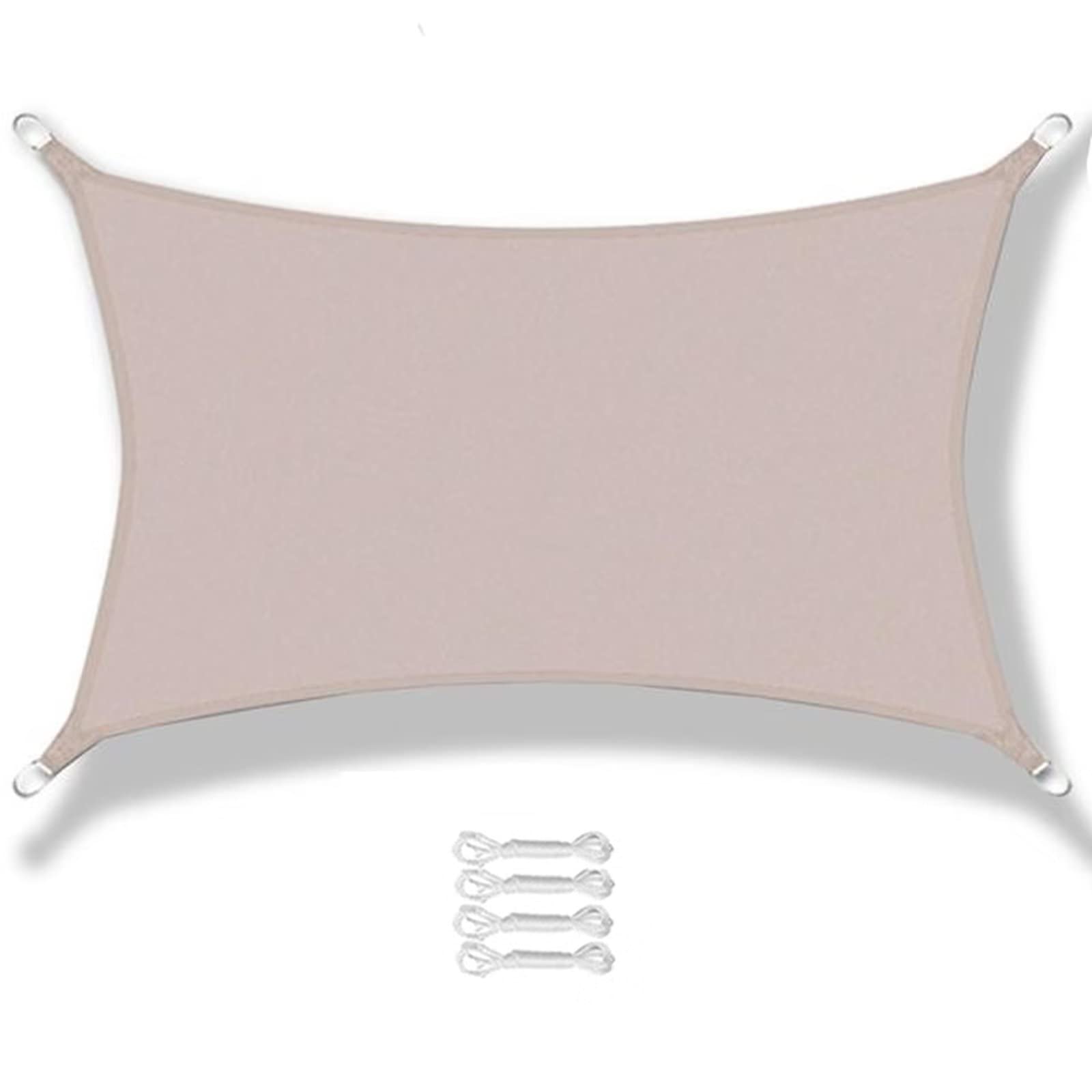 Voile d'ombrage rectangle CHEWYNP en tissu Oxford pour le jardin