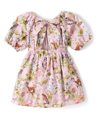 Gymboree Baby Girls' and Toddler Short Sleeve Fit and Flare Dresses3