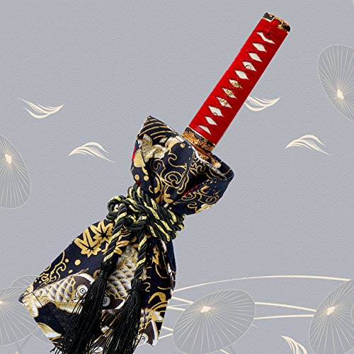 Katana Car Shift Knob Cover Jdm Ancient Japanese Antiquity Element Shift Boot Cover Car Boots Shifter Boot Cover Automotive Shift Knob With Rope For Car Truck Shift (Koi Fish) #TOP2