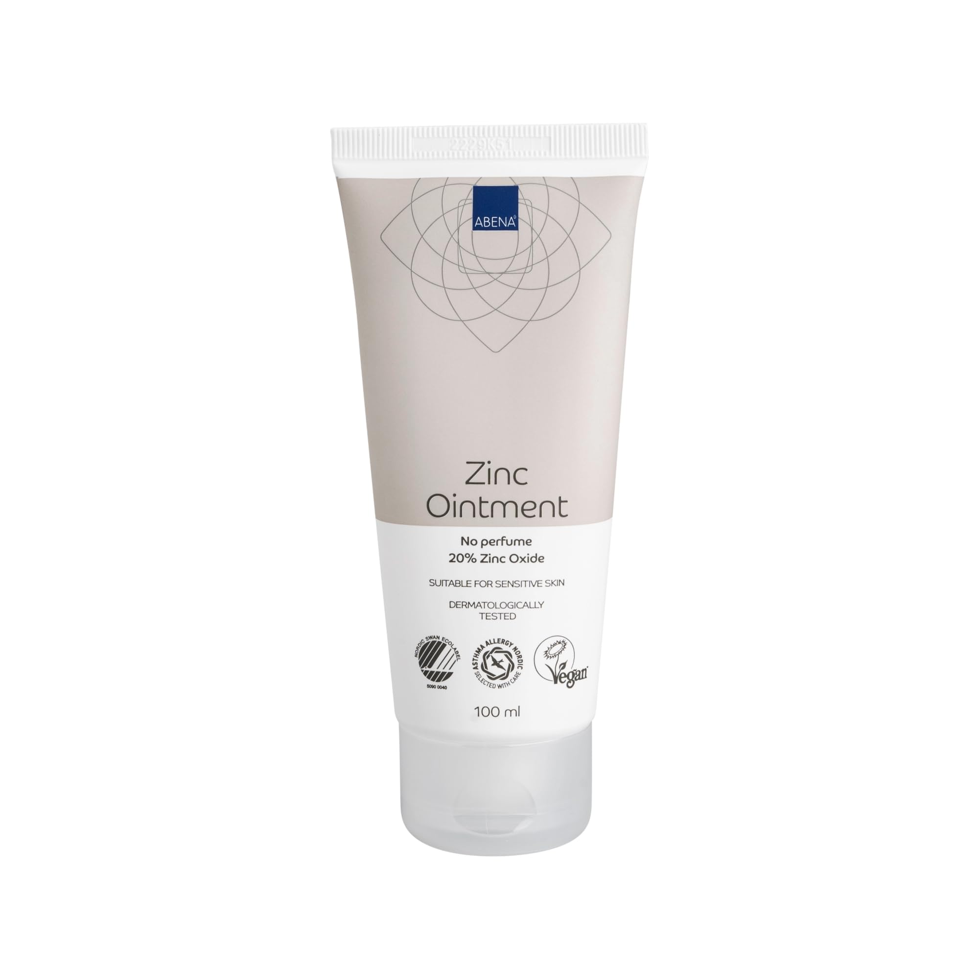 ABENA Zinksalbe 100 ml – Schutzcreme mit Barriereeffekt, 20% Zinkoxid