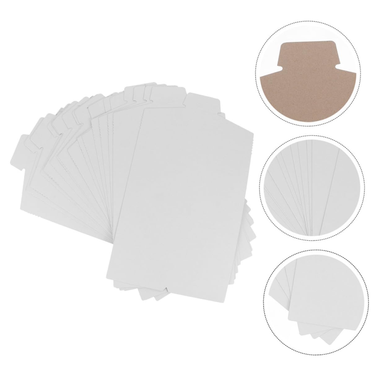 Cabilock 30 Piezas Camisa De Cartón Tabla De Ropa Plegable Camiseta De Cartón Carpeta De Camisa Profesional Cartón para Camisas Carpeta De Ropa Papel Pinza De Ropa Anti Arrugas