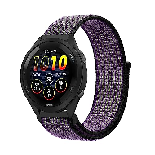 Niboow 22mm Strap Compatible with Garmin Forerunner 265/255/255 Music