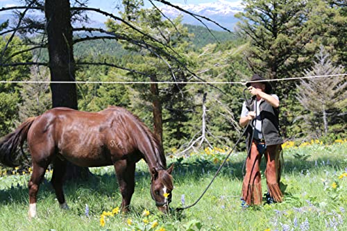 Trailmax In-Line Swivel For Horse Highline Rope, Use To Secure Stock Without Them Getting Tangled In Their Lead Rope, Allows Stock To Securely Rest In Camp, Trailmax Original Design #TOP4