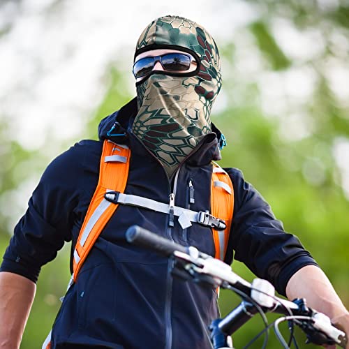 Tarpop 24 Pieces Ski Mask Balaclava Face Mask Full Face Cover for Men Skiing, UV Protection