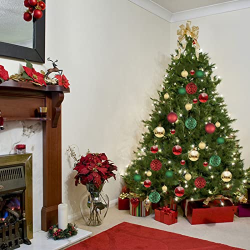 Goodlyghts 100Ct Christmas Balls Tree Ornaments, Shatterproof Christmas Decorations Set With Reusable Hand-Held Gift Package For Holiday Xmas Tree Decor thumb #4