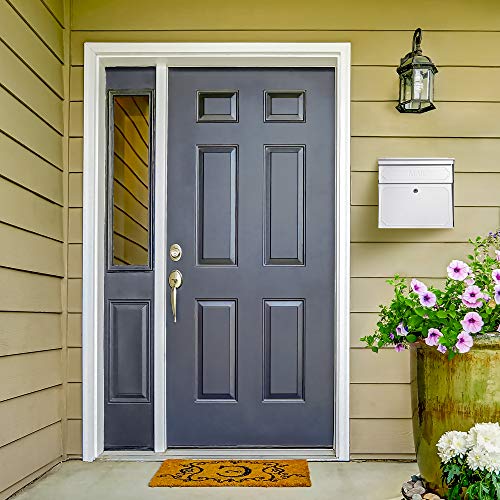 Mail Boss 7173 Security, White Townhouse Locking Mailbox 15.8 In W X 16.1 In D X 7-1/2 In H, 14/16 Ga Steel #TOP2