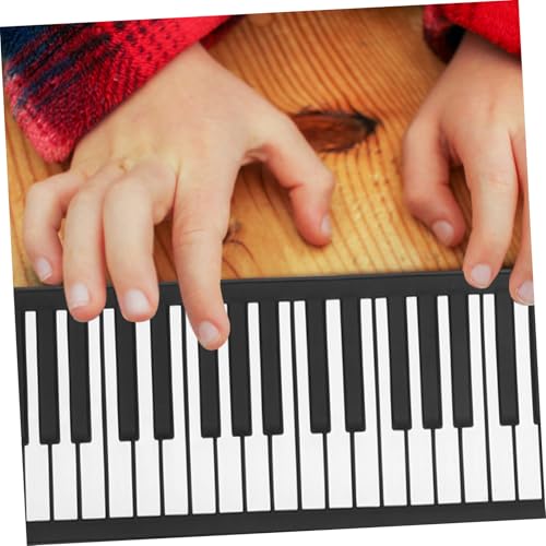 BESTonZON 88 Rouleaux Clavier De Piano Roulé À La Main À 88 Touches Piano Enroulable Pliable Piano Électronique Enroulable Piano Pliable Piano Pliant Piano Roulé À La Main Piano Électrique - Les Beatles, Paul McCartney, John Lennon, RIngo Starr, George Harrison BESTonZON 88 Rouleaux Clavier De Piano Roulé À La Main À 88 Touches Piano Enroulable Pliable Piano Électronique Enroulable Piano Pliable Piano Pliant Piano Roulé À La Main Piano Électrique – Image 8