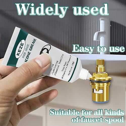 KEZE Waterproof Silicone Lubricant Food Grade Grease for Valve