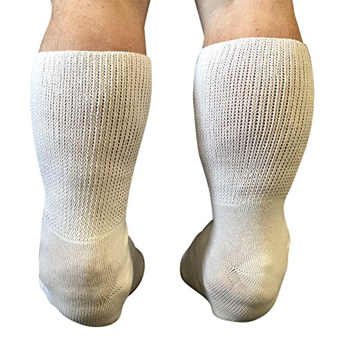 Bariatric Socks - Made in USA, for Extreme Lymphedema Calf stretches to 30 inches