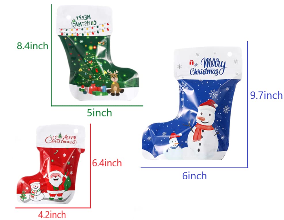 Amazon.com: Adam Victor Bags - Ziplock Stockings, Assorted Sizes
