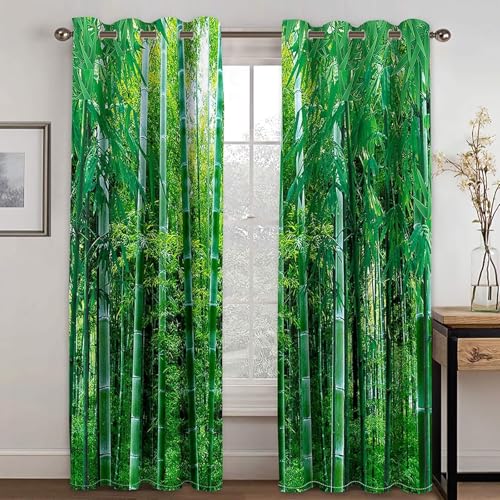 Cortinas verdes para patio que transforman su salón de terraza en un oasis luminoso 3