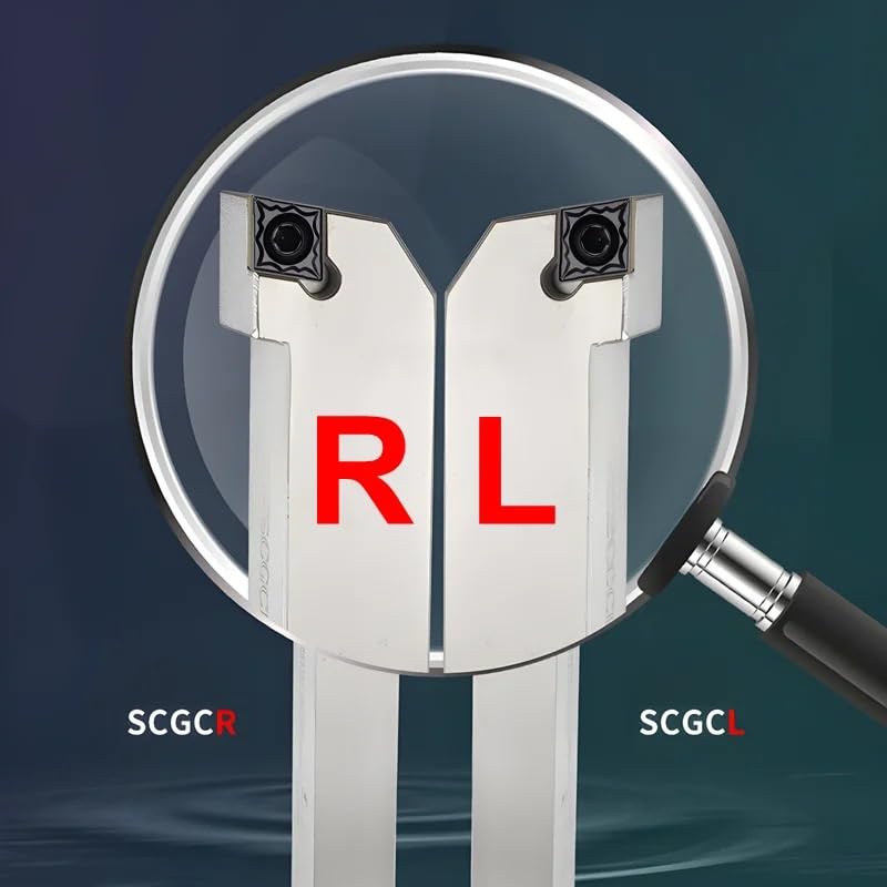 1pc SCGCR1010H06 1212H06 1616H06 SCGCR 1212H09 1616H09 2020K09 2525M09 2020K12 2525M12 CNC External Turning Tool Turning Holder(SCGCR1616H09)