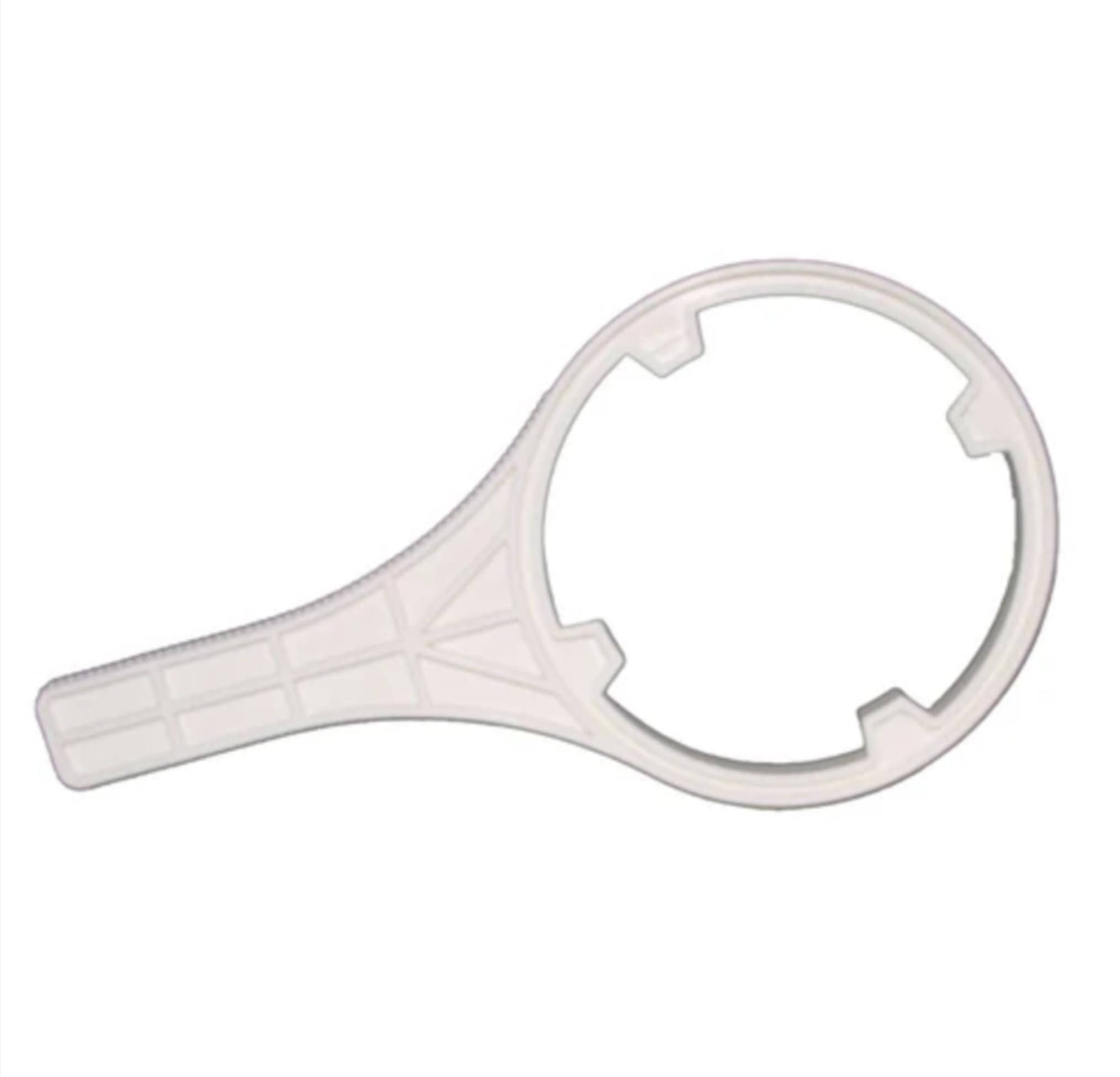 WFD, HWR-20 Full Circle Wrench for Water Filter Replacement of Standard Size Housings, White Color