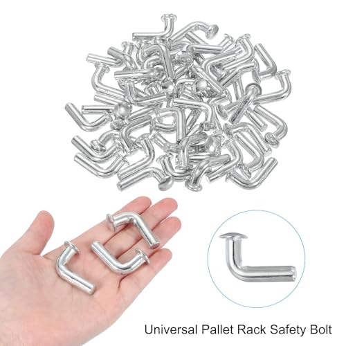 Perno de seguridad universal M8 x 50 mm, pernos de cabeza redonda para estantería 4