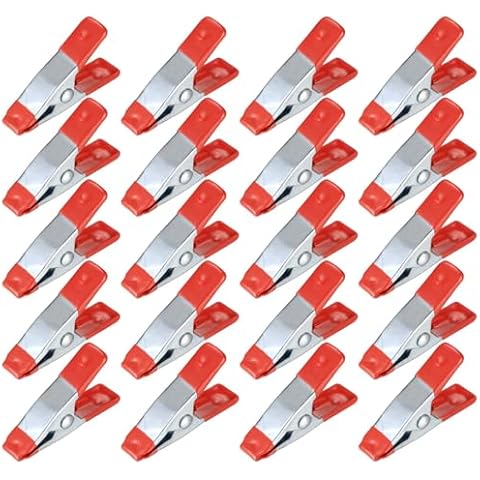 20 Pcs Heavy Duty Metal Spring Clamps Cover