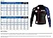 Raven Fightwear Men's Shark Attack MMA BJJ Long Sleeve Rash Guard X-Large Black