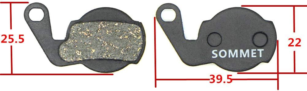 SOMMET 4 works Resin and Semi-Metallic Disc Brake Pads fit for Magura LOUISE 2007- onwards Type 6.1 and 6.2 MARTA 2009- JULIE HP Marta SL 2011 MTB DH ZSPB17-4 - Image 3