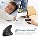 immagine 4LOETAD Mouse Verticale Wireless Mouse Ergonomico Silenzioso modalità Standby 6-Tasti 800/1200/1600 DPI con Design Ergonomico per PC, Desktop, Laptop, Mac