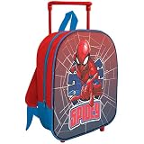  Gioco Zaino Trolley Asilo Spiderman