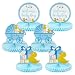 Sparkle and Bash Baby Shower Table Honeycomb Decorations for Boy (6 Pack) 3 Designs