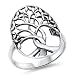 Tree of Life Branches Fashion Ring New .925 Sterling Silver Band Size 9