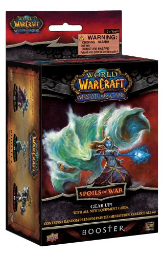 Upper Deck - World of Warcraft - JDFUDE004 - Cartes à collectionner - Miniatures Game Booster Spoils of War