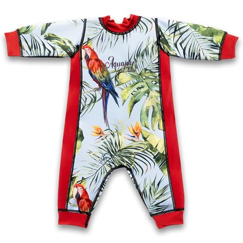 Aquajoy Warmsy - Premium Reversible Baby Wetsuit - Baby - (3-6 Months)