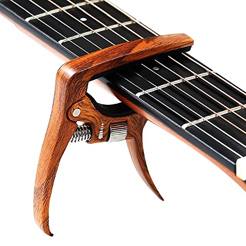 EURYTKS Capo de Guitare Ukulélé Professionnel, Accessoires de Guitare réglables, pour Guitare Acoustique et Guitare… - Les Beatles, Paul McCartney, John Lennon, RIngo Starr, George Harrison EURYTKS Capo de Guitare Ukulélé Professionnel, Accessoires de Guitare réglables, pour Guitare Acoustique et Guitare…