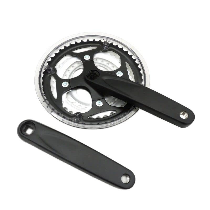 Guarnitura MTB 28/38 / 48T 170mm MTB. CrankSet 7/8/9 velocità Bicycle Set di Avvitatore in Lega Alluminio Pignone a manovella Catena in Cinghia