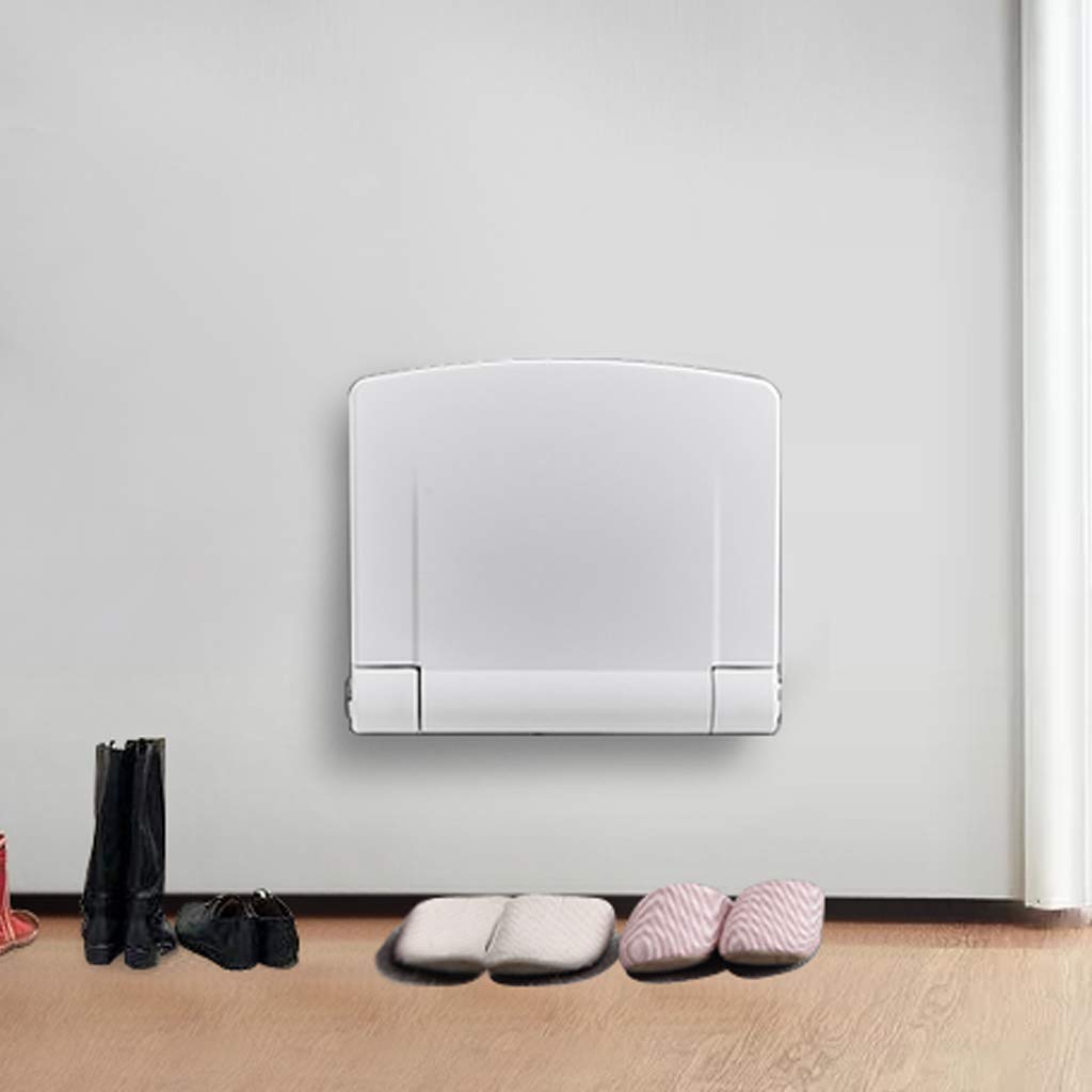Montado en la Pared Asiento de Ducha Plegable Moderno Baño Taburete de Seguridad Silla Base de Acero Inoxidable Carga de 200 kg. Ayuda de baño para Ancianos, discapacitados
