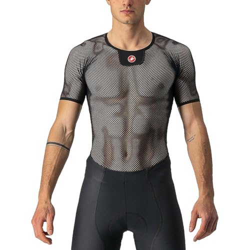 CASTELLI 4517027 Core Mesh 3 SS Men's T-Shirt Black White S/M