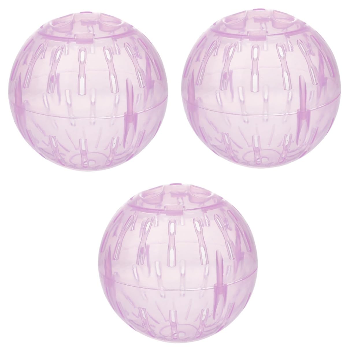 Garneck 3pcs Hamster Ball Car Dwarf Hamster Running Ball Small Pet Supplies Abs Material